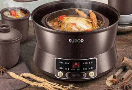 苏泊尔隔水电炖盅古法隔水炖喝在胃里暖在心里