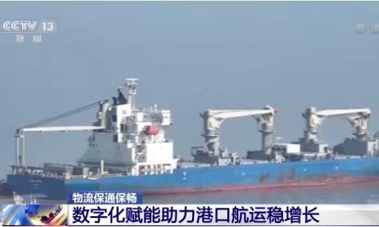 数字化赋能助力港口航运稳增长