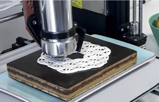 数字烹饪来了！3D打印蛋糕色香味俱全