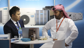 首届中东家电电子展览会在阿布扎比开幕 中国品牌成焦点